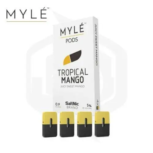 MYLE - TROPICAL MANGO Pod مايلي - تروبيكال مانجا بودات بودات مايلي مانجو النسخه الاولى