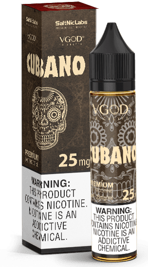Authentic VGOD Cubano Salt Nic 30ml