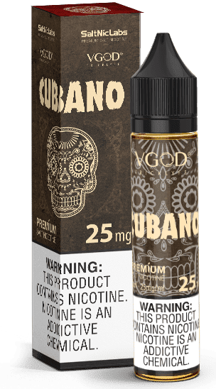 VGOD CUBANO SALT NICOTINE 30ML فيقود كوبانو سولت نيكوتين 30 مل