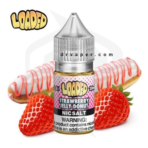 Loaded - Strawberry jelly donut saltnic لودد - دونات فراوله سولت نك