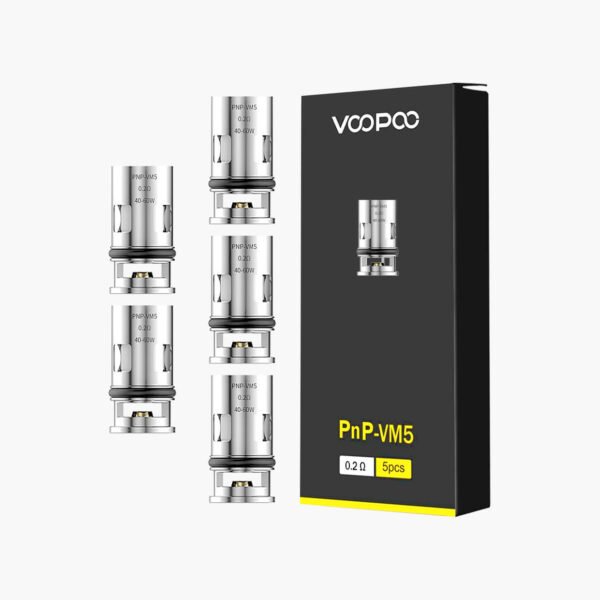 VOOPOO PnP-VM5 coil 0.2 ohm resistance for Drag S and X Shisha Saudi Arabia