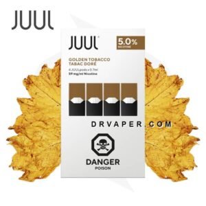 بودات جول جولدن توباكو ذهبي وارد كندا JUUL Golden Tobacco