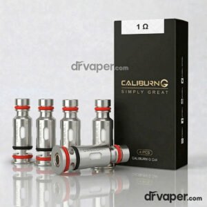 Caliburn G 1.0 ohm coils for salt nicotine and MTL draw Dr Vape Saudi Arabia