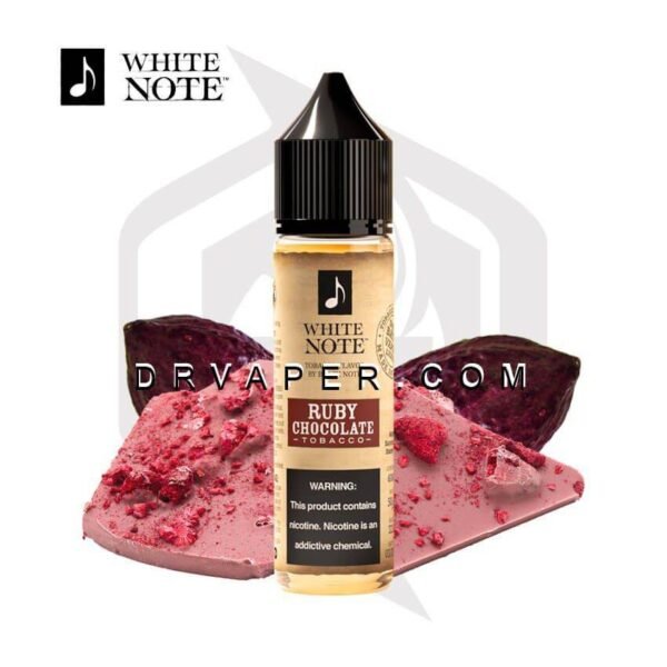 WHITE NOTE RUBY CHOCOLATE TOBACCO 60ML - Dr Vape Saudi