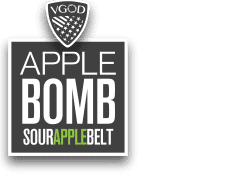 VGOD APPLE BOMB SALT NICOTINE 30ML LOGO