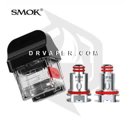 smok rpm pod and coil kit-2 شيشة الكترونية سموك - ار بي ام بود و كويلات