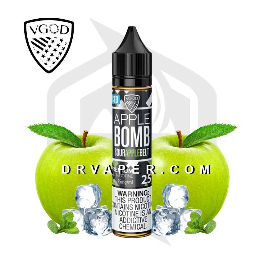 VGOD ICED APPLE BOMB SALT NICOTINE 30ML