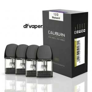 Authentic Caliburn A2 & AK2 Pods 1.2 ohm from Dr Vape store.