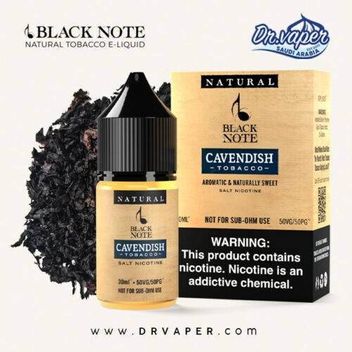 بلاك نوت كافنديش سولت نيكوتين 30 مل | blacknote cavendish salt nicotine 30ml