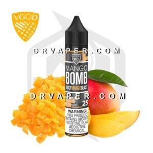 فيقود مانجو سولت نيكوتين 30 مل متفجره vgod mango bomb saltnic 30ml