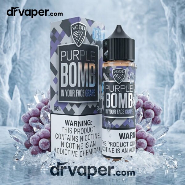 VGOD Iced Purple Bomb 60ml - Best Grape Vape Flavor