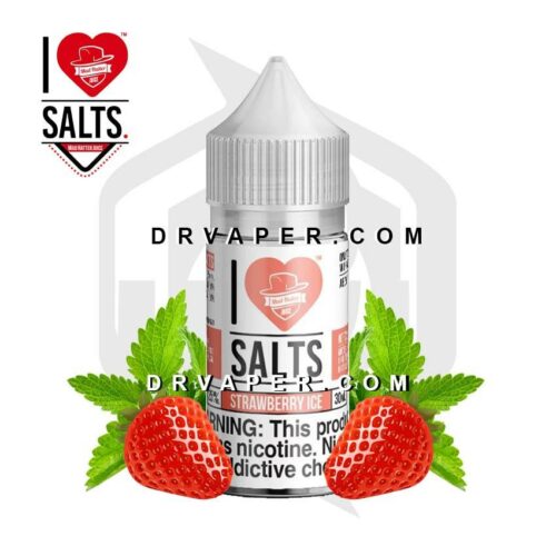 i love salts strawberry ice اي لاف سولت - فراوله بارده سولت نك