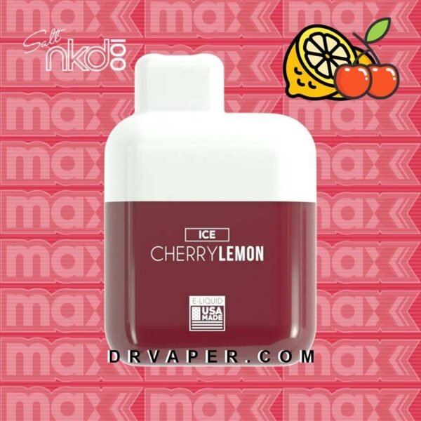 NAKED SALT MAX - CHERRY LEMON ICE 4500 DISPOSABLE POD