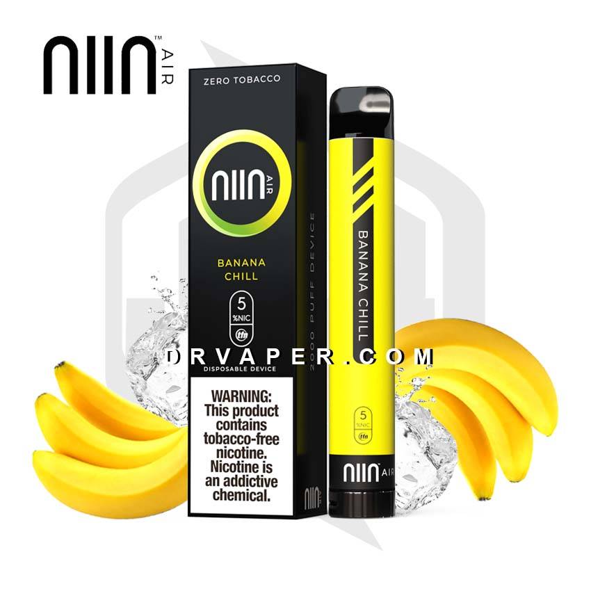 niin banana chill 2000 puff NIIN Air - BANANA CHILL TFN Disposable Vape Pen 2000puff