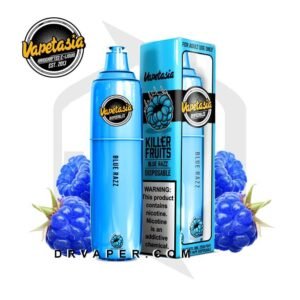 vapetasia killer ftuits blue razz 3500puffs