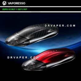 VAPORESSO ZERO 2 BUY 1 GET 2 KITS CARBON FIBER AND BLACK RED