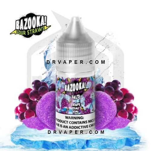 BAZOOKA GRAPE ICE SALT NICOTINE 30ML