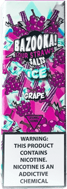 BAZOOKA GRAPE ICE SALT NICOTINE 30ML BOX