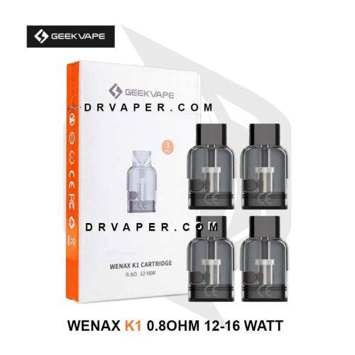 GEEK VAPE WENAX K1 REPLACEMENT PODS (4-pack) 0.8 ohm