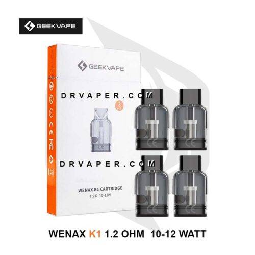 GEEK VAPE WENAX K1 REPLACEMENT PODS (4-pack) 1.2 ohm