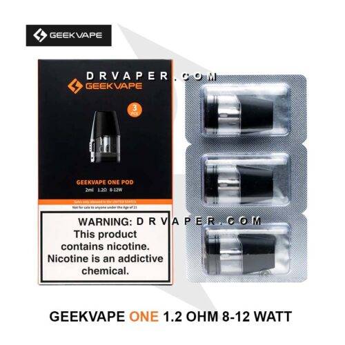 GEEK VAPE ONE REPLACEMENT PODS 2ML 1.2 ohm