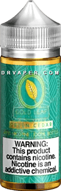 GOLDLEAF TOBACCO GREEN CEDAR ICE 100ML picture