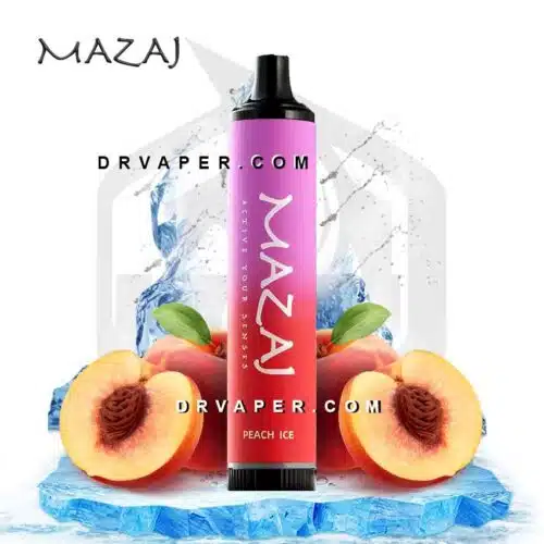 MAZAJ PEACH ICE 5000 PUFFS MAZAJ PEACH ICE 5000 PUFFS