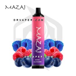 mazaj berry raspberry 5000puff