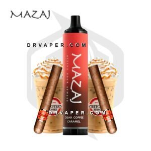MAZAJ CIGAR COFFEE CARAMEL 5000 PUFFS