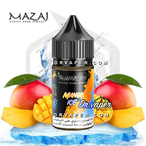 mazaj mango ice salt nictine 30ml mazaj mango ice salt nictine 30ml