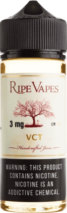 RIPE VAPES VCT 120ML ORIGINAL BLEND bottle