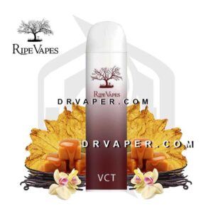 RIPE VAPES VCT PALM 3000 PUFFS tobacco, vanilla, almond and caramel