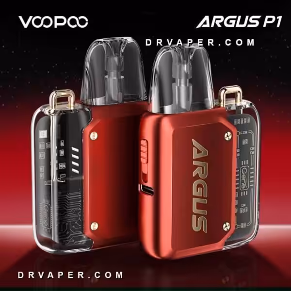 صورة سحبة فوبو ارجوس بي 1 لون أحمر Voopoo Argus P1 من متجر دكتور فيب السعودية