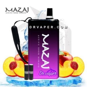 MAZAJ VAPE PEACH ICE 6500 PUFFS 50MG