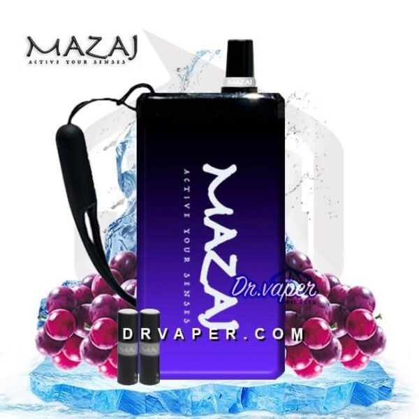 مزاج فيب عنب ايس 6500 سحبه mazaj grape ice