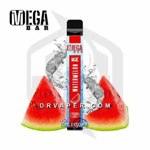 MEGA BAR ICE WATERMELON 1500 PUFFS