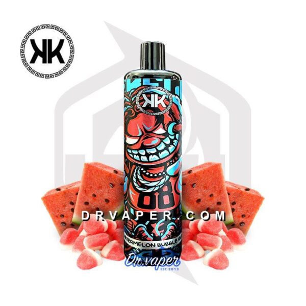 كي كي انيرجي علكه بطيخ 5000 سحبه kk anergy watermelon bubble gum