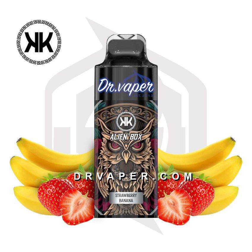 POD DESECHABLE MUSS CUBE 2% 800 PUFFS Strawberry Banana (Pack 10 unidades)  – Fenixterra