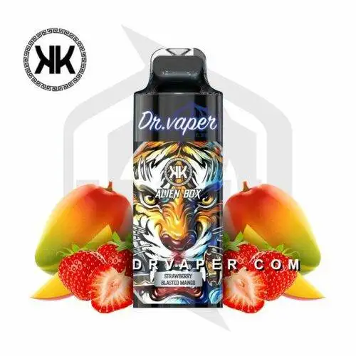 ENERGY ALIEN BOX STRAWBERRY BLASTED MANGO 8000 PUFFS