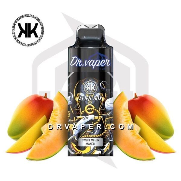 انيرجي اليان بوكس شمام مانجا 8000 سحبه kk anergy Elian box sweet melon mango