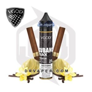 فيقود كوبانو بلاك سولت نيكوتين 30 مل vgod cubano black saltnic