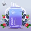 سحبة الف بار 5000 موش توت ازرق ايس | Elf bar Blue Razz Ice 5000puffs BC5000