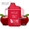 مايلي سحبه تفاح احمر 5000 موش ميتا بوكس | Myle Red Apple Meta Box 5000Puffs
