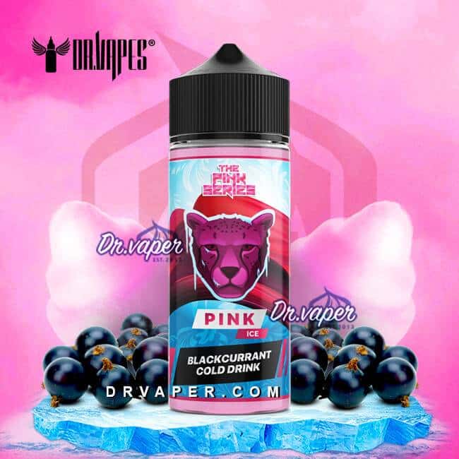 دكتور فيب بنك بانثر ايس 120 مل drvapes pink ice panther series 120ml