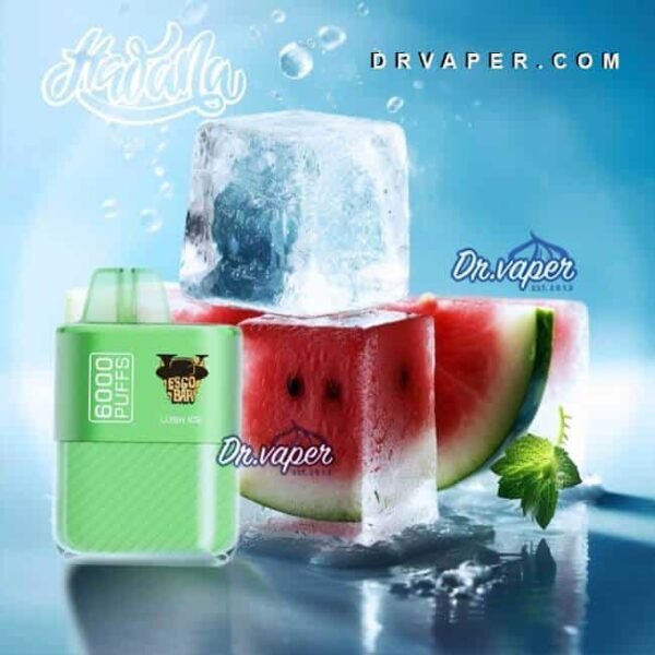 سحبه هوانا لوش ايس 6000 موش ايسكو بار hawana lush ice 6000puffs