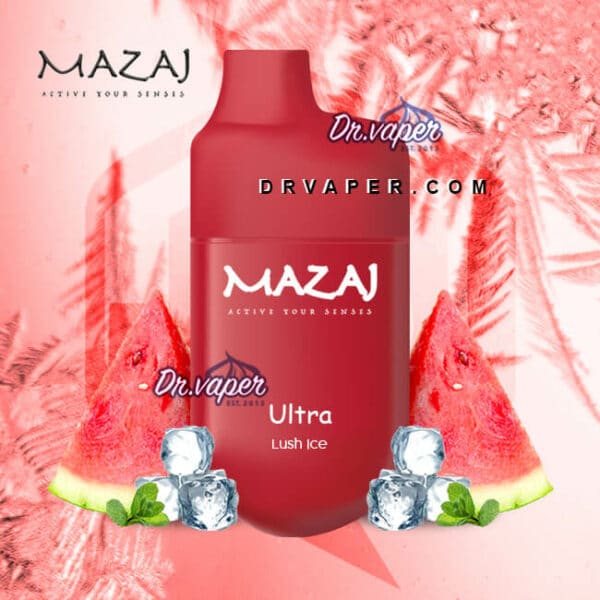 مزاج لوش ايس 7000 موش الترا سحبة الكترونية mazaj 7000 puffs ultra lushice