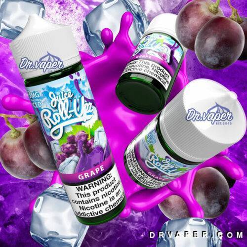 نكهة رول ابز عنب ايس 60 مل Roll Upz Grape Ice E-liquid 60ml