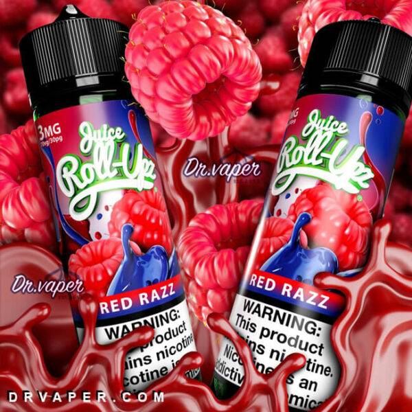 Roll Upz Red Razz E-liquid 60ml نكهة رول ابز توت احمر 60 مل