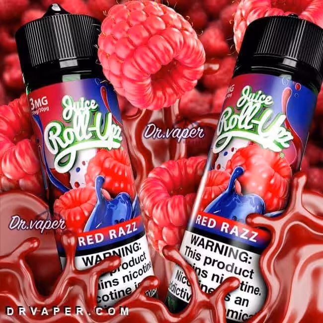 Roll Upz Red Razz E-liquid 60ml