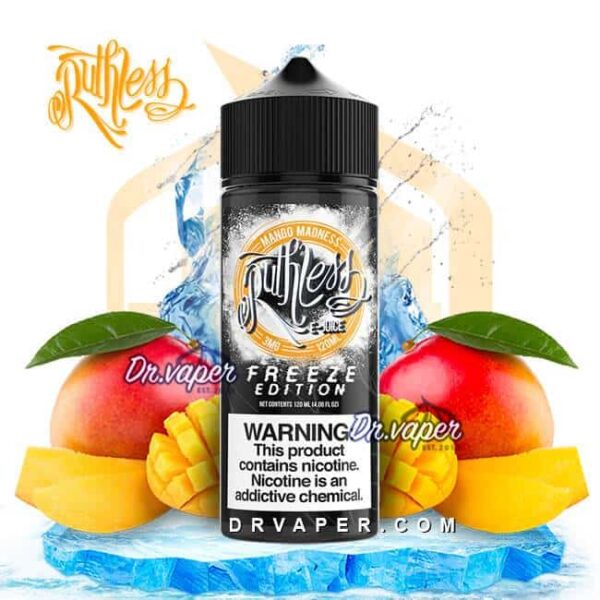 روثلس مانجو ايس ruthless mango madness ice 120ml روثلس مانجو ايس ruthless mango madness ice 120ml